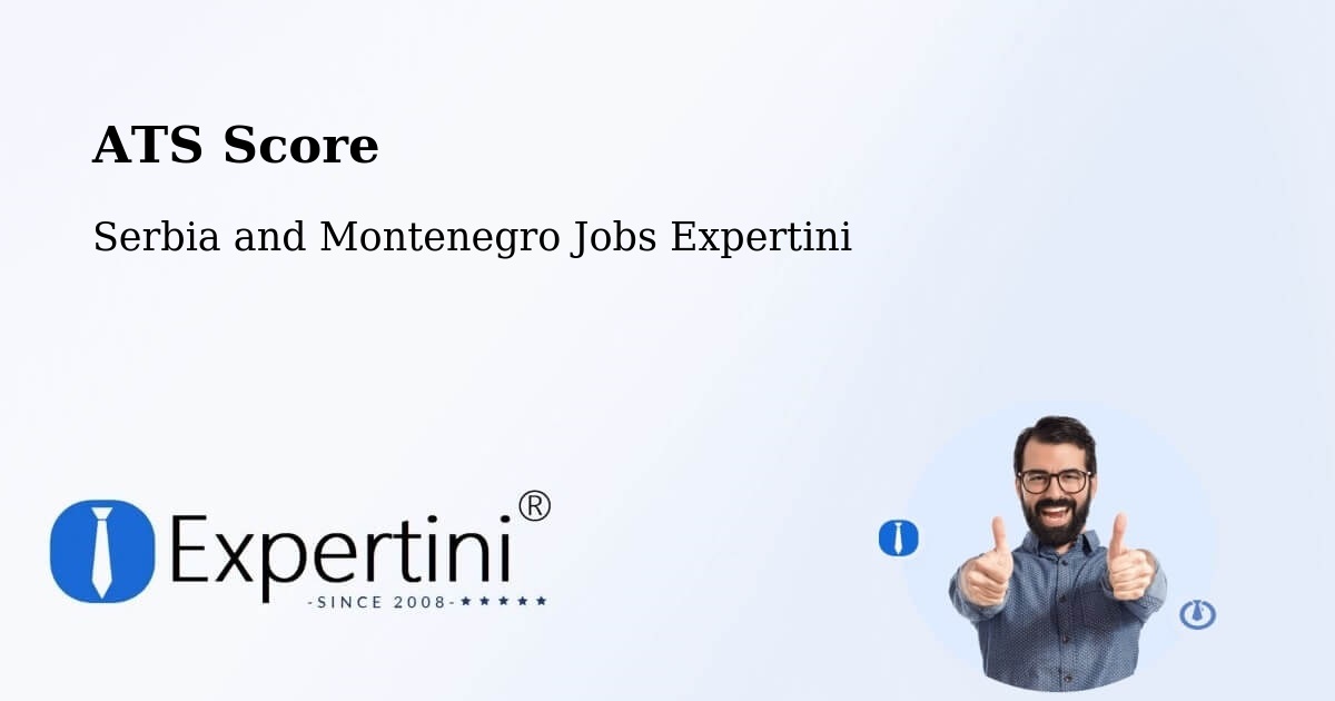 Resume ATS Score & Job Description Match Tool – Halifax - Serbia and Montenegro Jobs Expertini